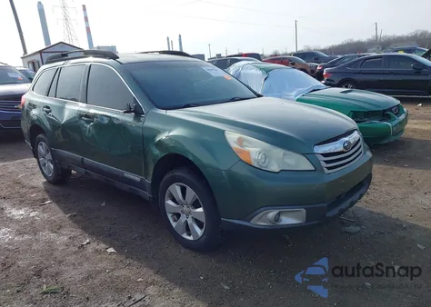 2011 Subaru Outback 2.5I Premium из США, поврежденный, VIN 4S4BRCCC4B3334230